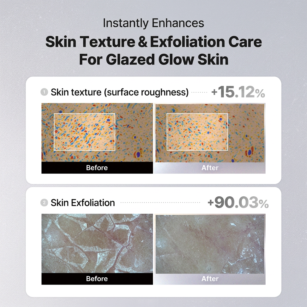 LumiGlass Radiance Hydrogel Mask – Instant Glass Skin Glow