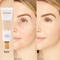 Fair + brush