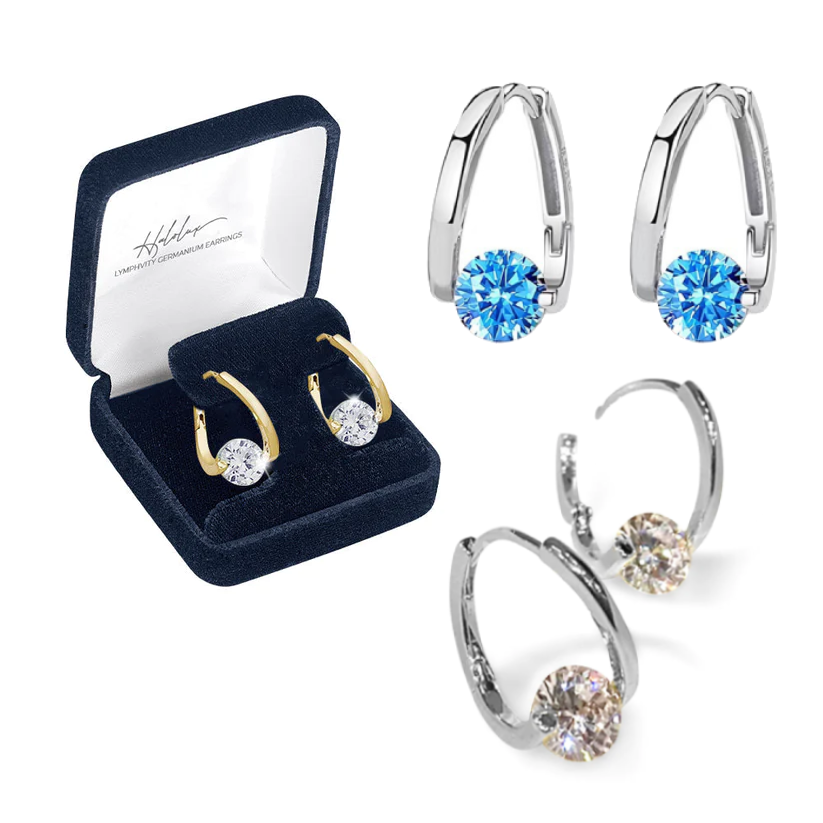 🔥LAST DAY SALE-80% OFF)Histone Lymphvitic MagneTherapy Germanium Earrings