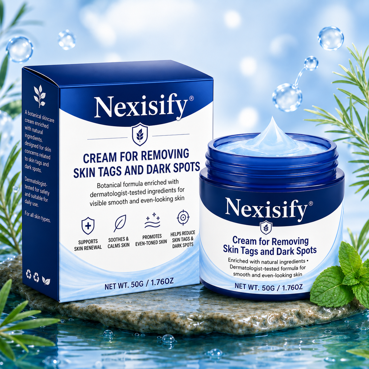 🔥Nexisify® Advanced Correcting Cream for Skin Tags, Moles & Spots – 7‑Day Painless & Scar‑Free – Advanced Care for Skin Imperfections